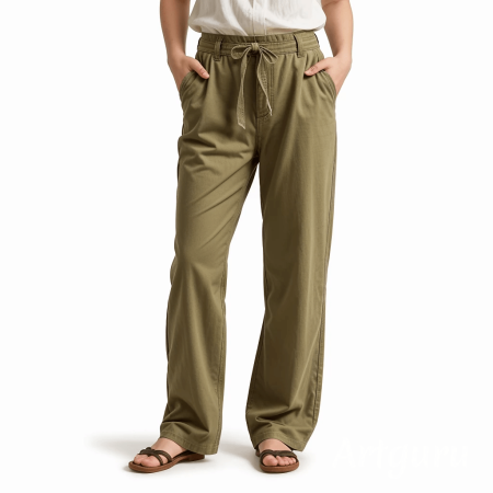 Die Freizeithose Damen "Hygge" kann sowohl sportlich als auch elegant kombiniert werden.