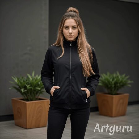 Die Damen Freizeitjacke Pure überzeugt mit klarem Design und multifunktionalen Einsatzbereichen.